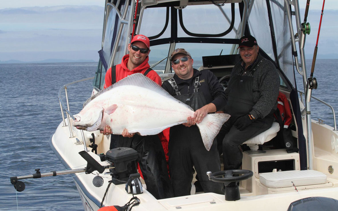 Guided halibut fishing BC