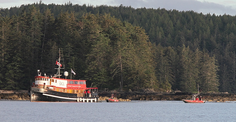 MV Driftwood in Haida Gwaii
