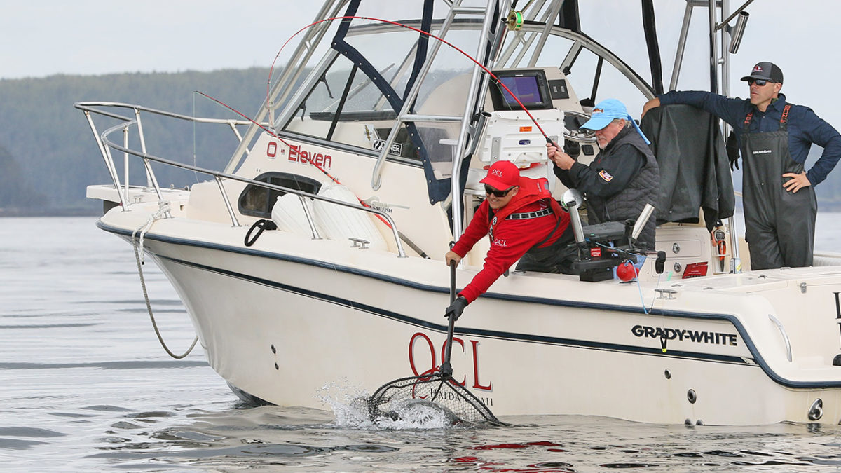 QCL salmon fishing