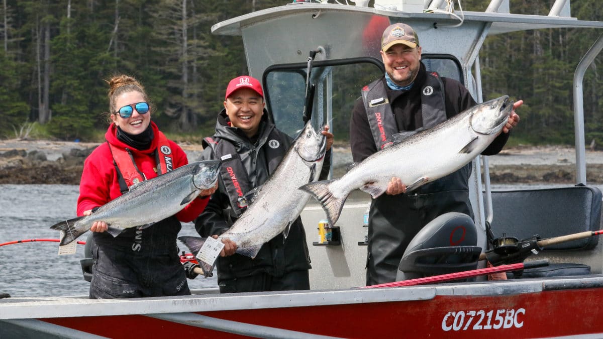 QCL salmon fishing