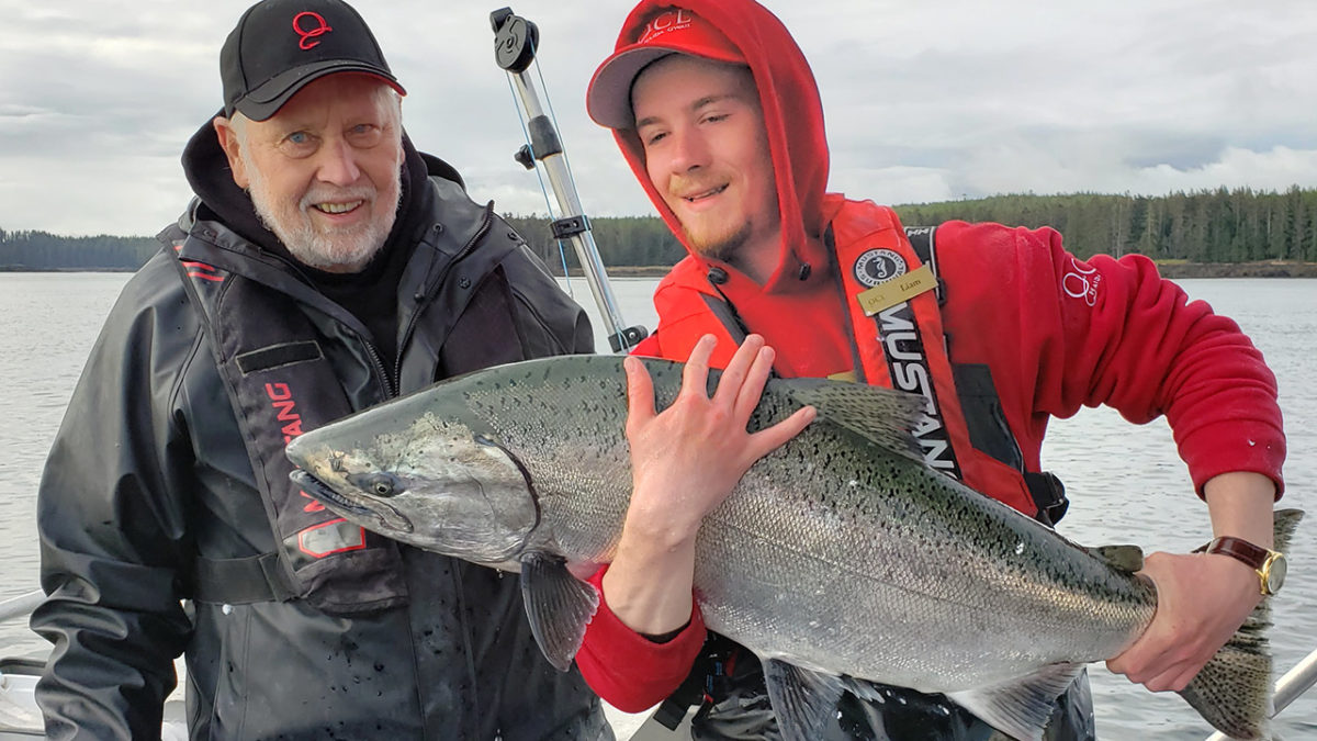 Tyee Chinook salmon