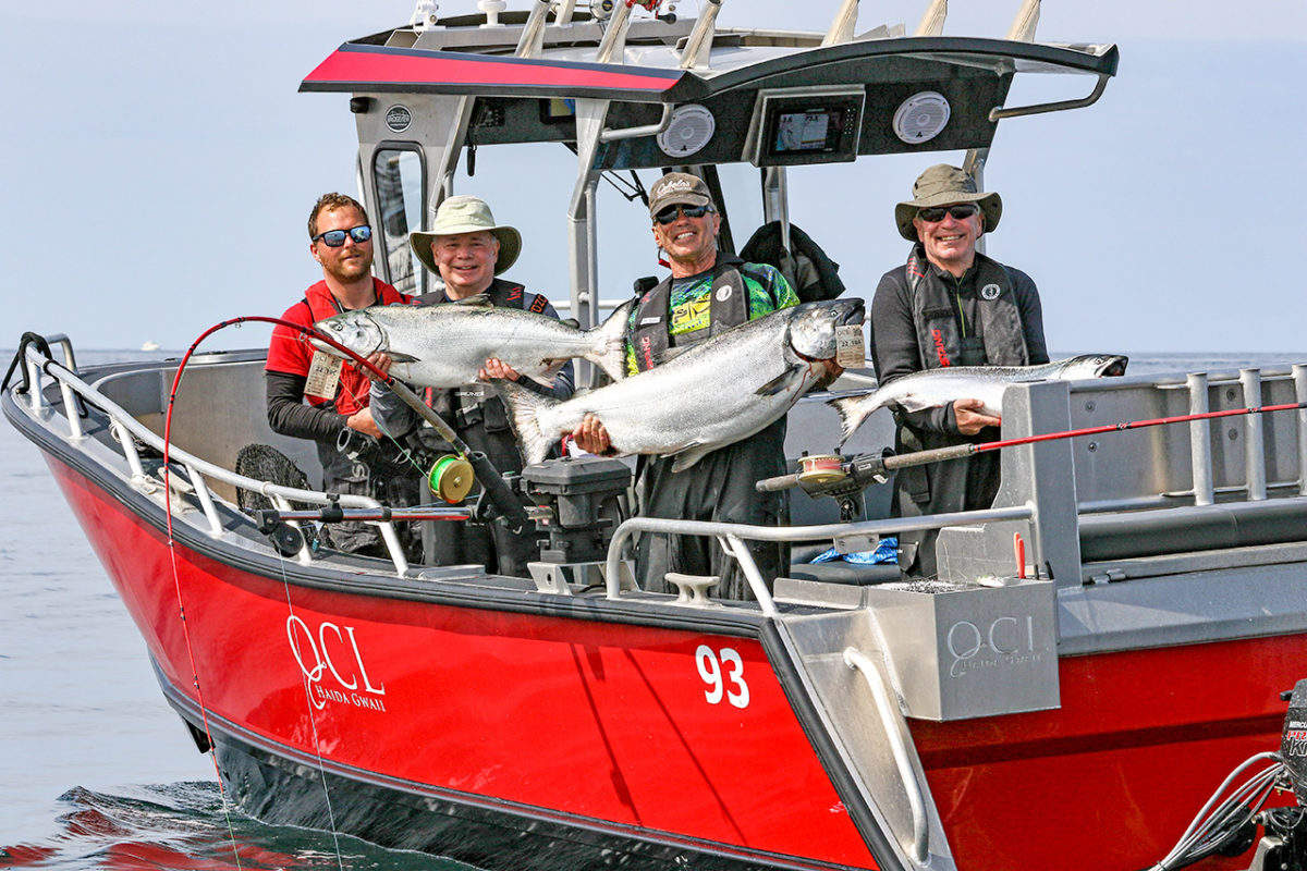 QCL salmon fishing