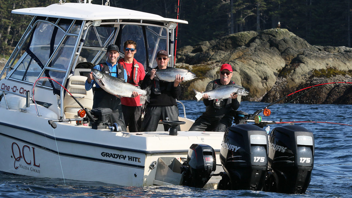 QCL salmon fishing